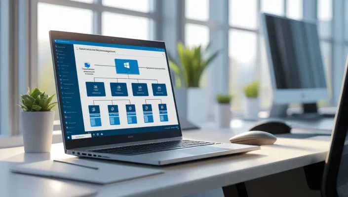 Active Directory en Windows Server 2022: consola de administración
